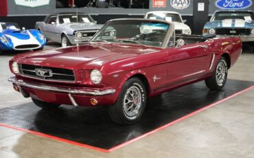 Ford-Mustang-Cabriolet-1965-Red-Black-0-1