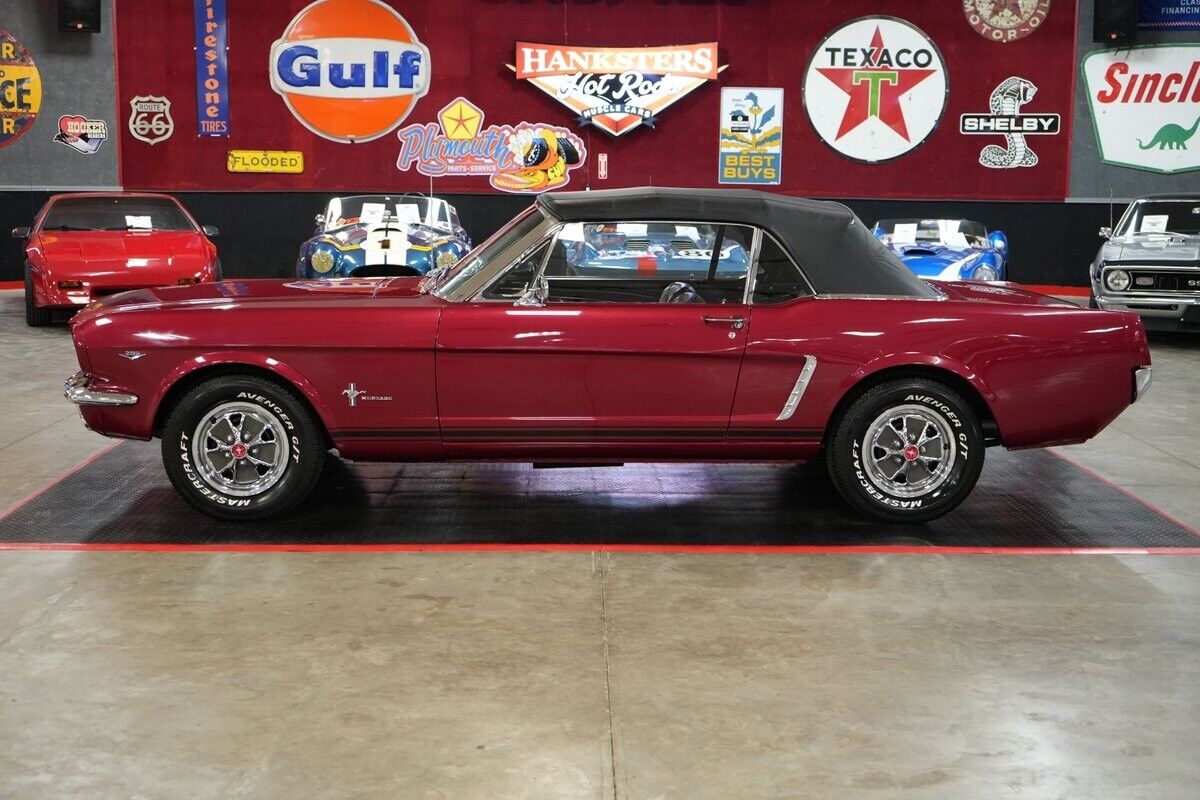 Ford-Mustang-Cabriolet-1965-Red-Black-0-10