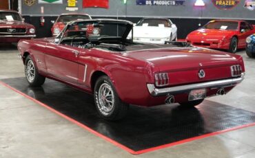 Ford-Mustang-Cabriolet-1965-Red-Black-0-3