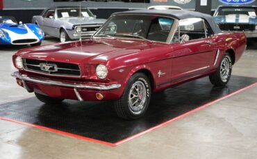 Ford-Mustang-Cabriolet-1965-Red-Black-0-9