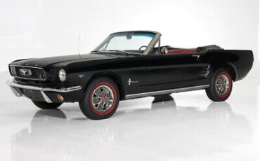 Ford-Mustang-Cabriolet-1966-Black-Red-0-6