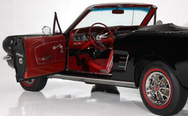 Ford-Mustang-Cabriolet-1966-Black-Red-0-9