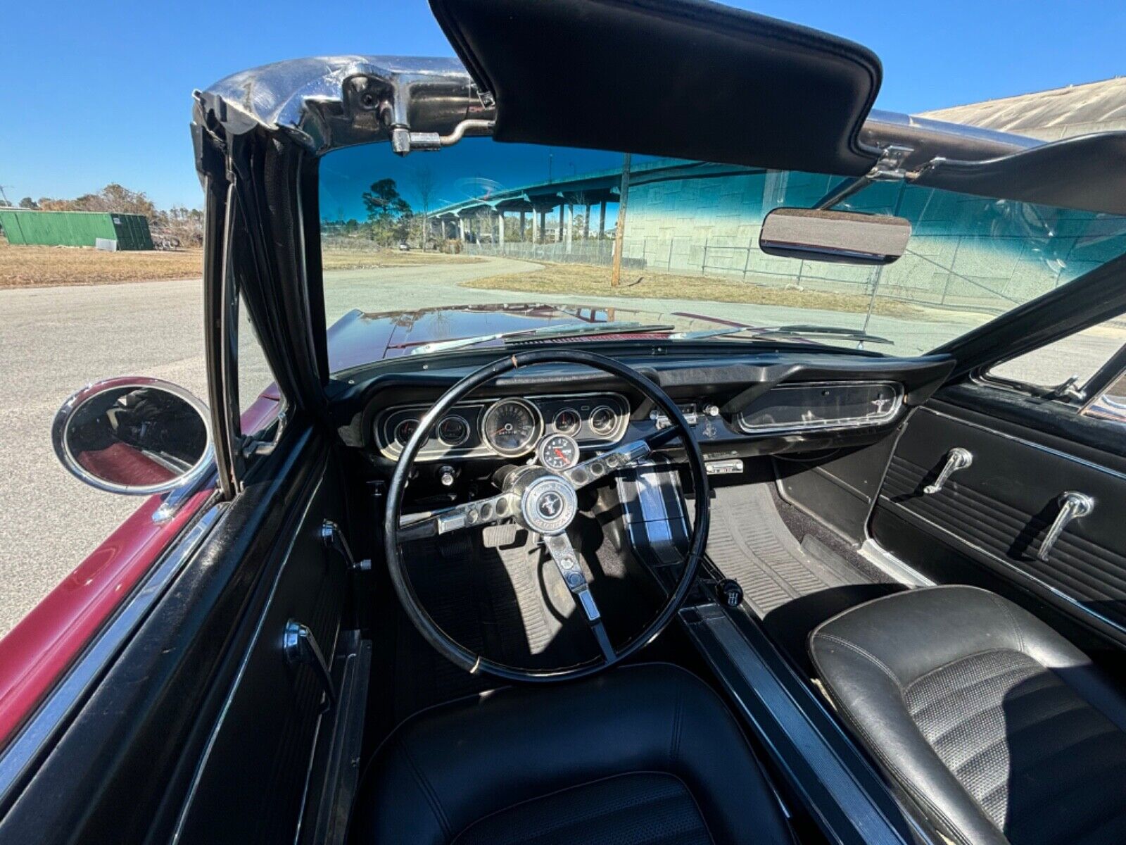 Ford-Mustang-Cabriolet-1966-Burgundy-45062-9