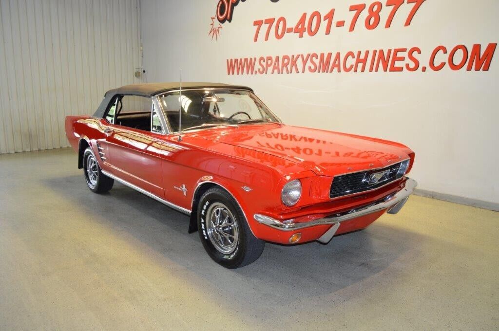 Ford-Mustang-Cabriolet-1966-Red-Black-115478-1