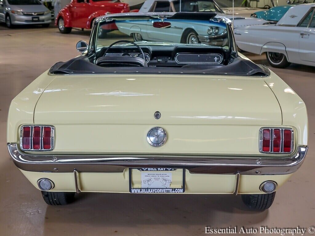 Ford-Mustang-Cabriolet-1966-Yellow-Black-141659-7