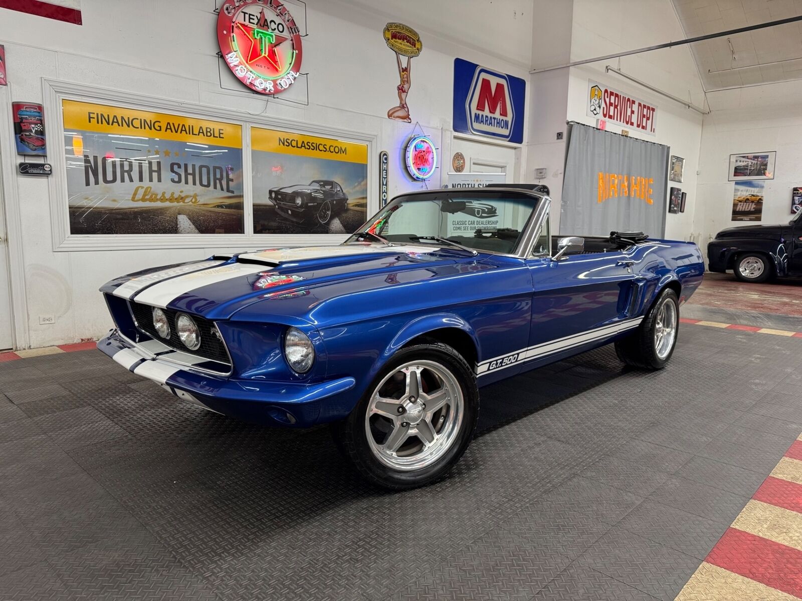 Ford-Mustang-Cabriolet-1967-Blue-Black-0-1