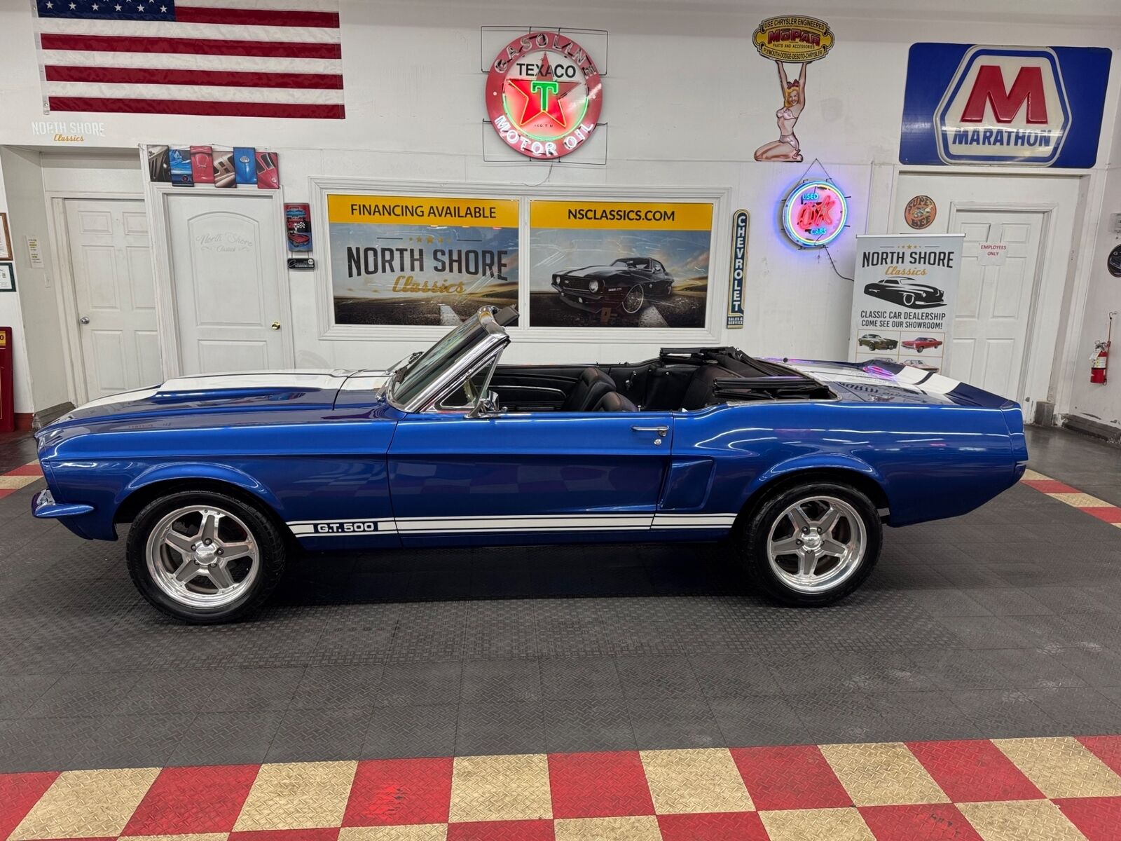 Ford-Mustang-Cabriolet-1967-Blue-Black-0-3