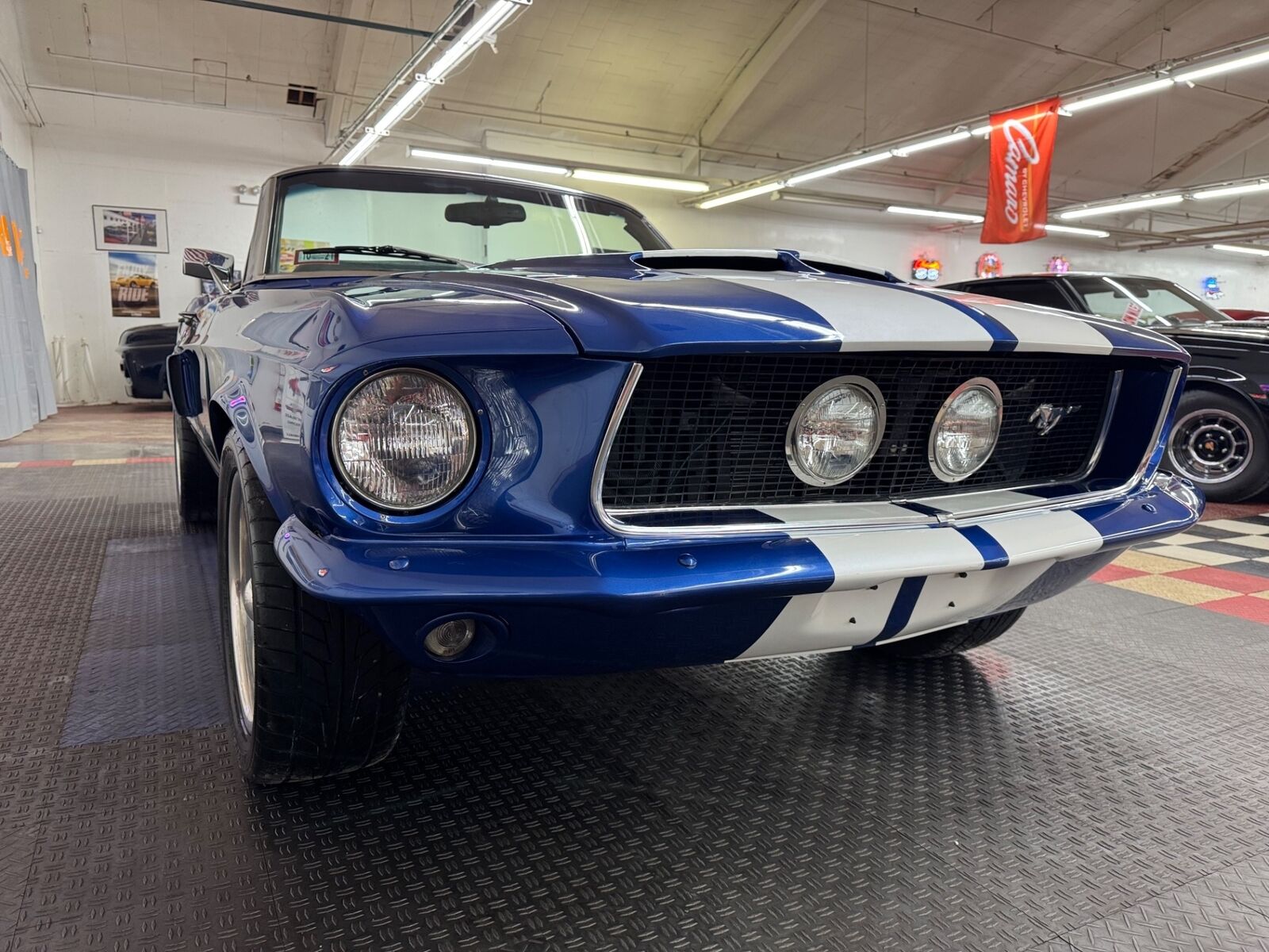 Ford-Mustang-Cabriolet-1967-Blue-Black-0-7