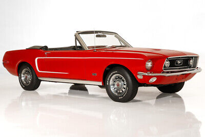 Ford-Mustang-Cabriolet-1968-Red-Black-0-1