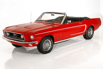 Ford-Mustang-Cabriolet-1968-Red-Black-0-10