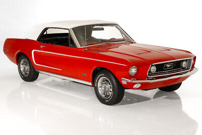 Ford-Mustang-Cabriolet-1968-Red-Black-0-3