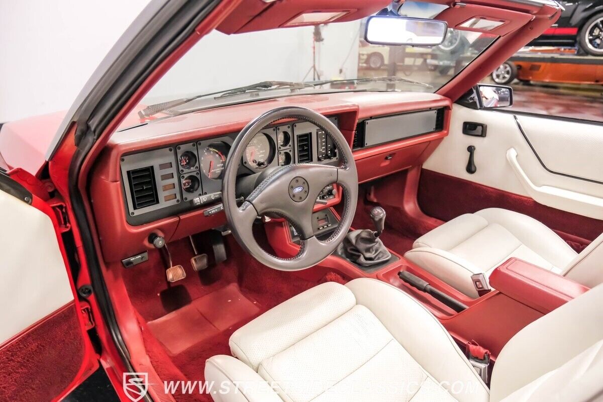 Ford-Mustang-Cabriolet-1986-Red-White-58208-4