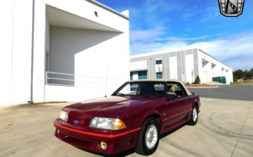 Ford-Mustang-Cabriolet-1987-Red-Beige-pattern-99000-4