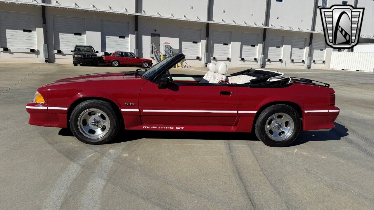 Ford-Mustang-Cabriolet-1989-Red-White-131817-3