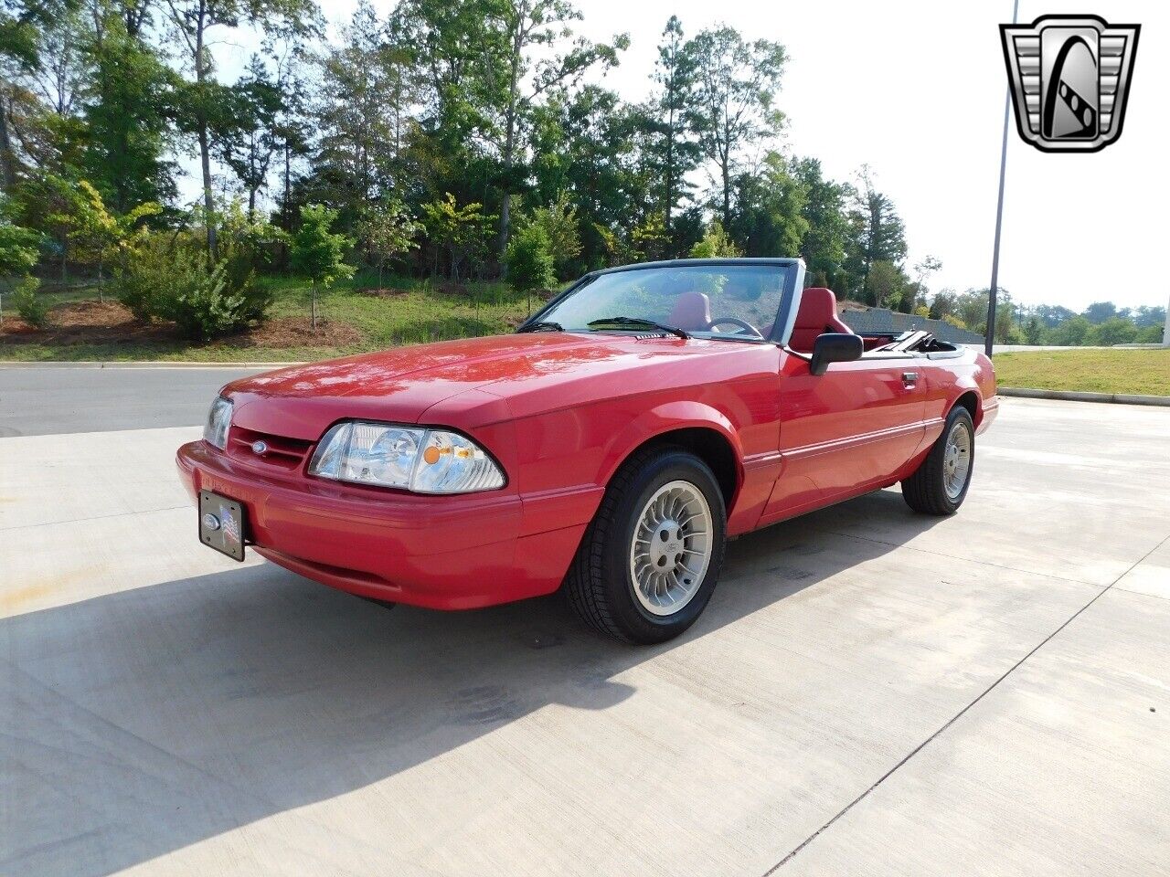 Ford-Mustang-Cabriolet-1992-Red-Red-91350-4