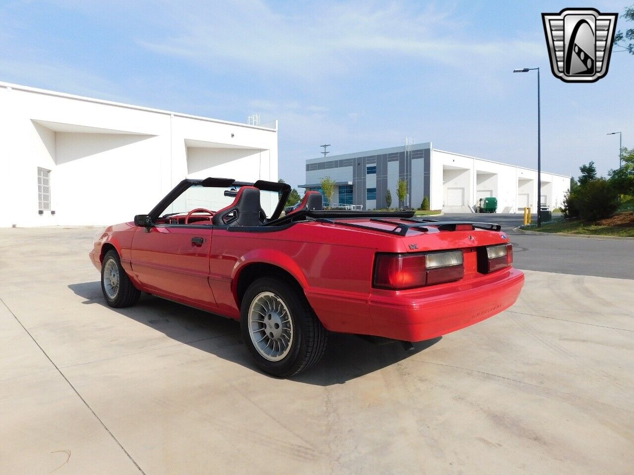 Ford-Mustang-Cabriolet-1992-Red-Red-91350-8