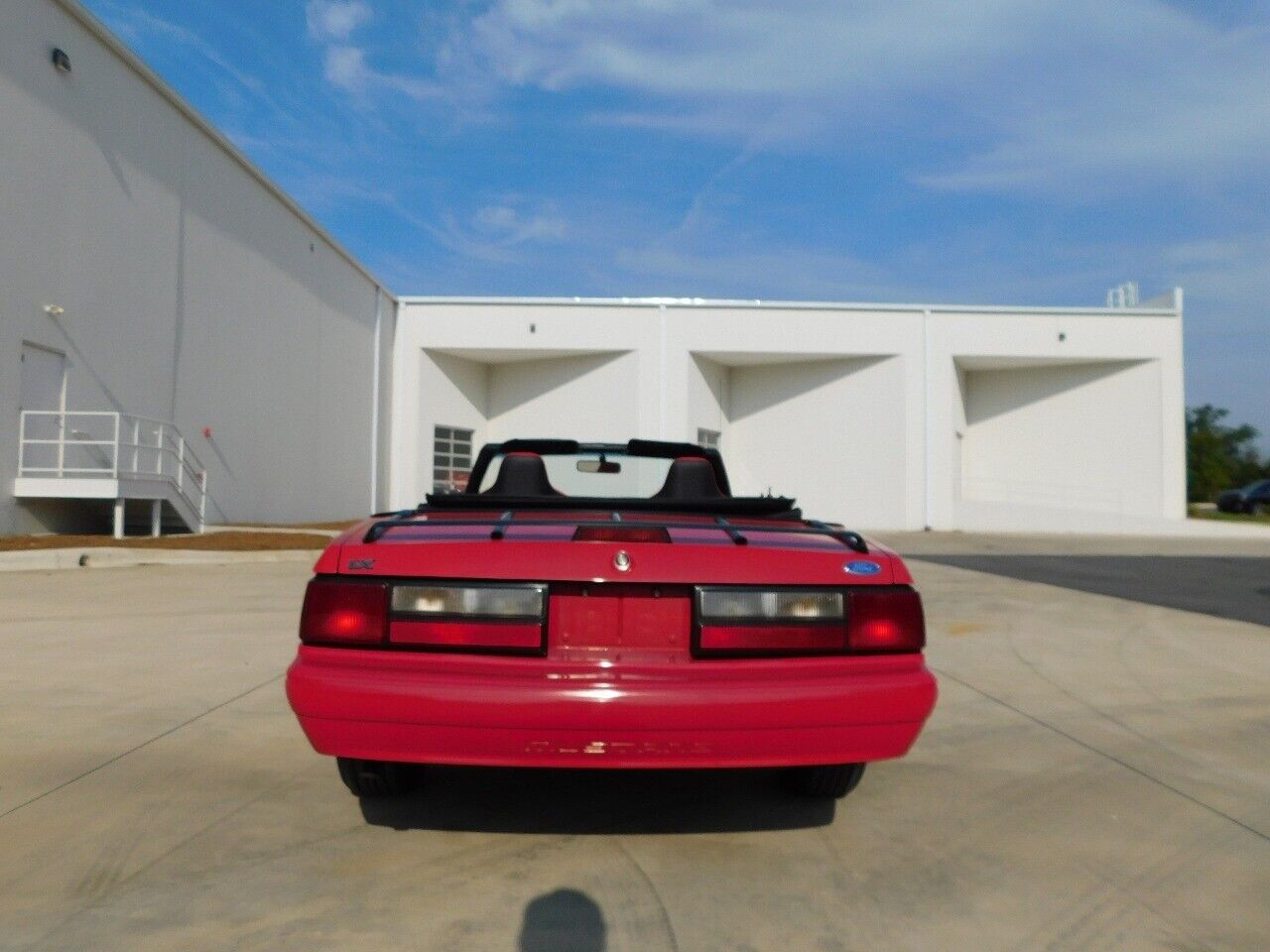 Ford-Mustang-Cabriolet-1992-Red-Red-91350-9