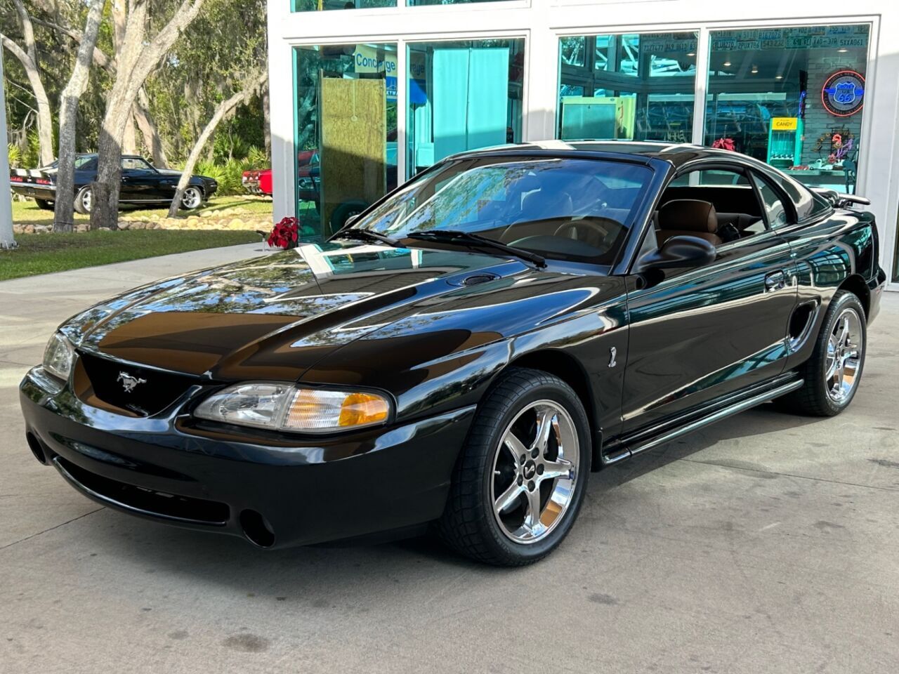 Ford-Mustang-Cabriolet-1995-Black-Brown-123487-11