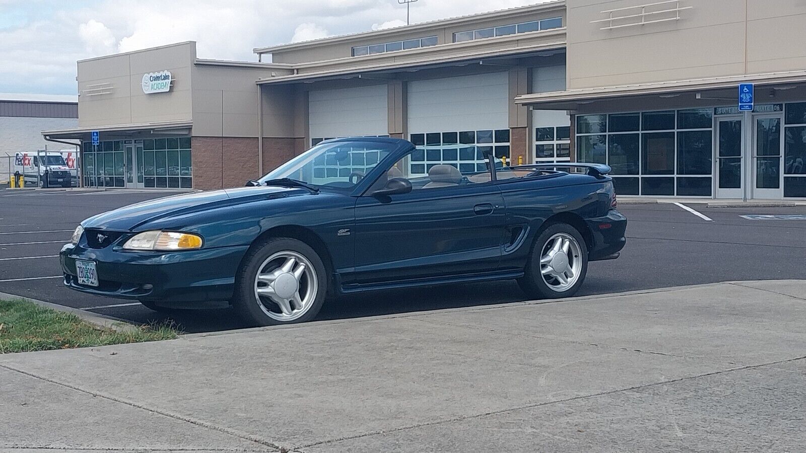 Ford-Mustang-Cabriolet-1995-Green-241402-4