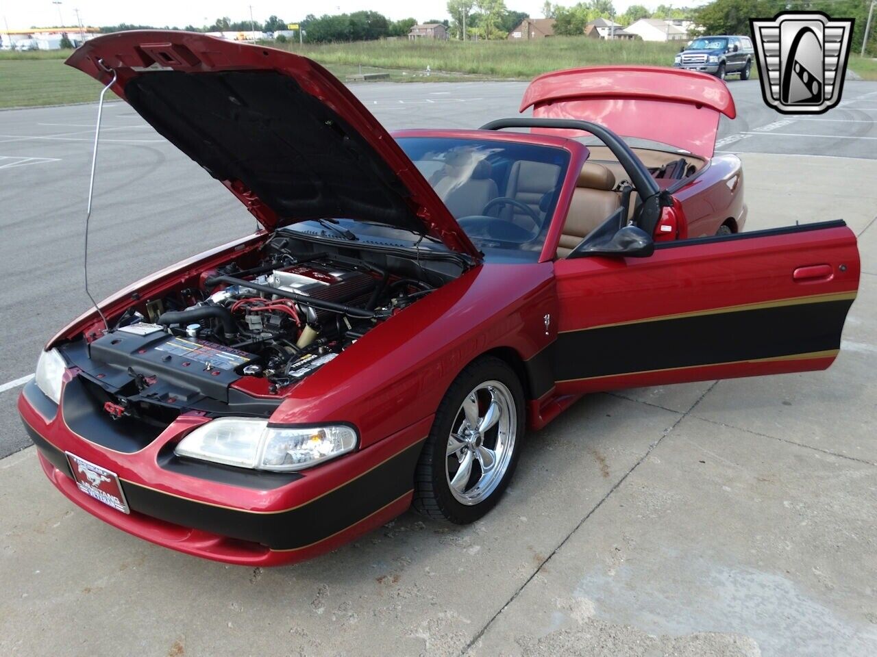 Ford-Mustang-Cabriolet-1995-Red-Tan-146655-10