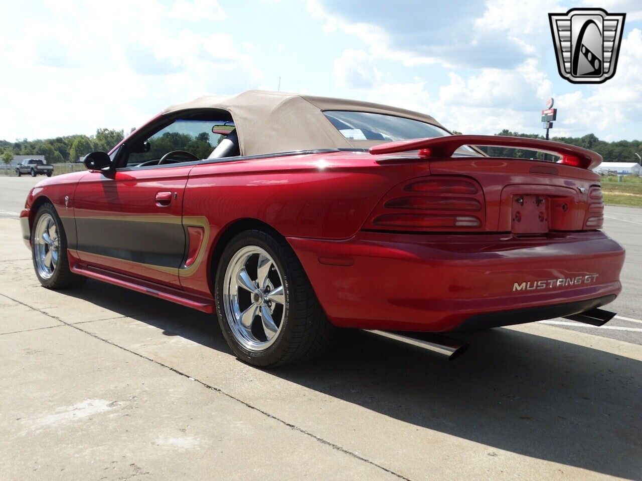 Ford-Mustang-Cabriolet-1995-Red-Tan-146655-5