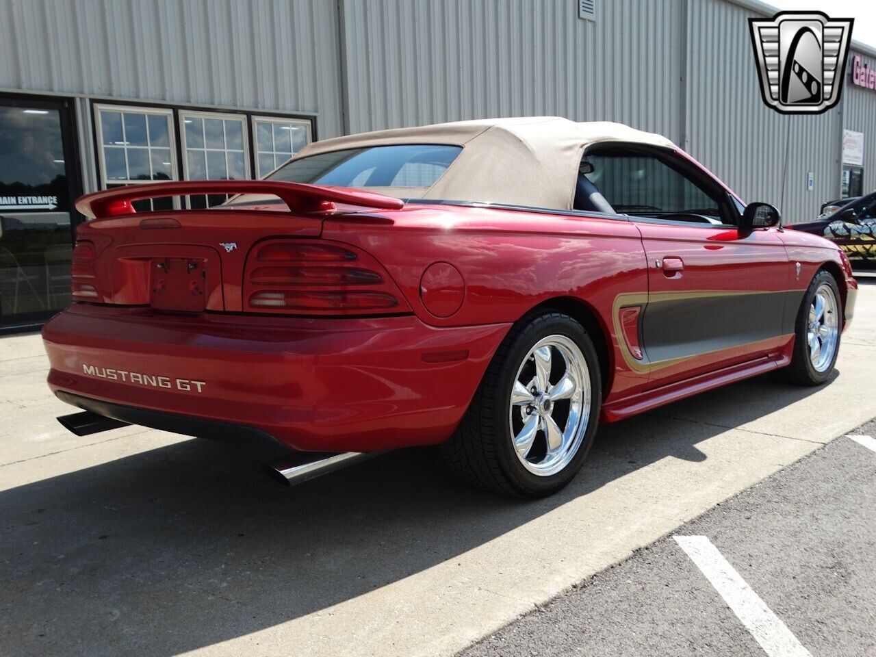 Ford-Mustang-Cabriolet-1995-Red-Tan-146655-7