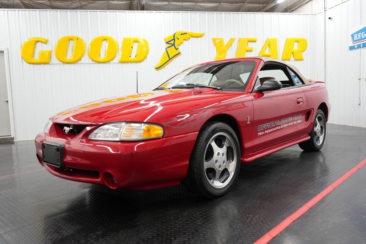 Ford-Mustang-Cobra-Convertible-Cabriolet-1994-Red-Saddle-23147-1