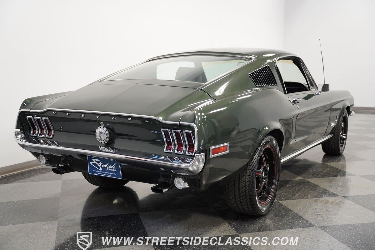 Ford-Mustang-Coupe-1968-Green-Black-195664-11