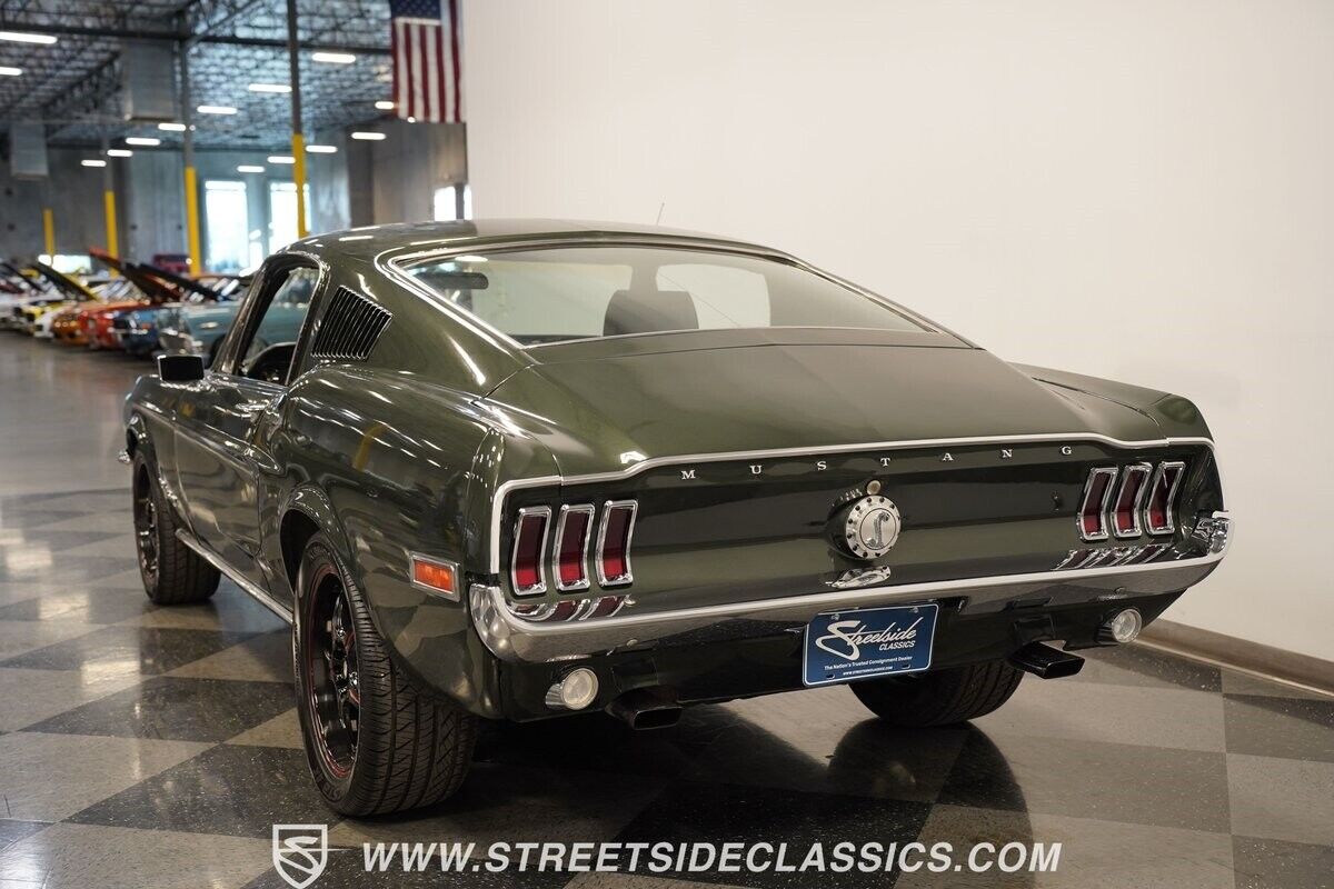 Ford-Mustang-Coupe-1968-Green-Black-195664-8