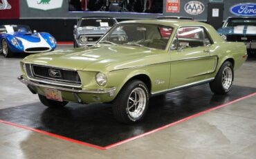 Ford-Mustang-Coupe-1968-Green-Olive-0-1