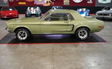 Ford-Mustang-Coupe-1968-Green-Olive-0-10