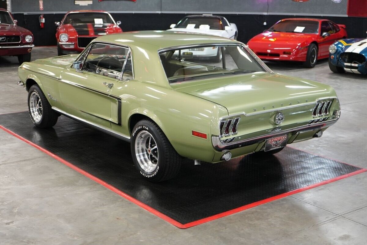 Ford-Mustang-Coupe-1968-Green-Olive-0-12