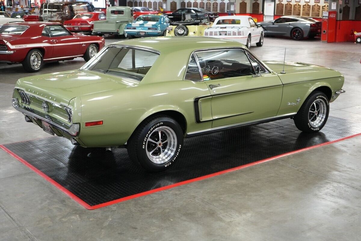 Ford-Mustang-Coupe-1968-Green-Olive-0-14