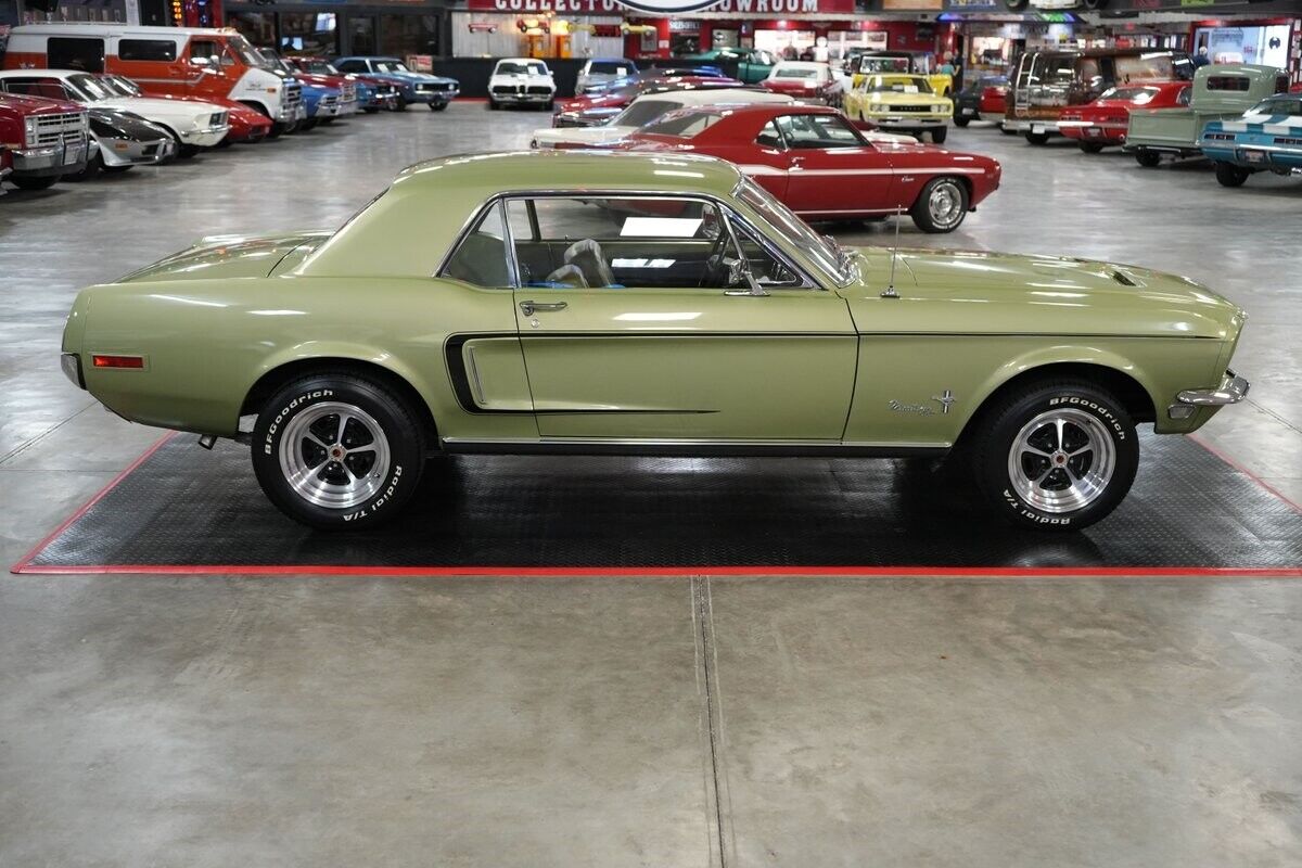 Ford-Mustang-Coupe-1968-Green-Olive-0-15