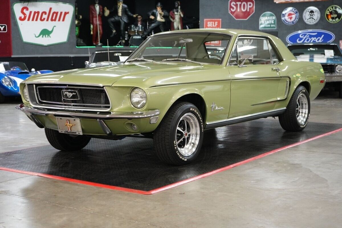 Ford-Mustang-Coupe-1968-Green-Olive-0-18