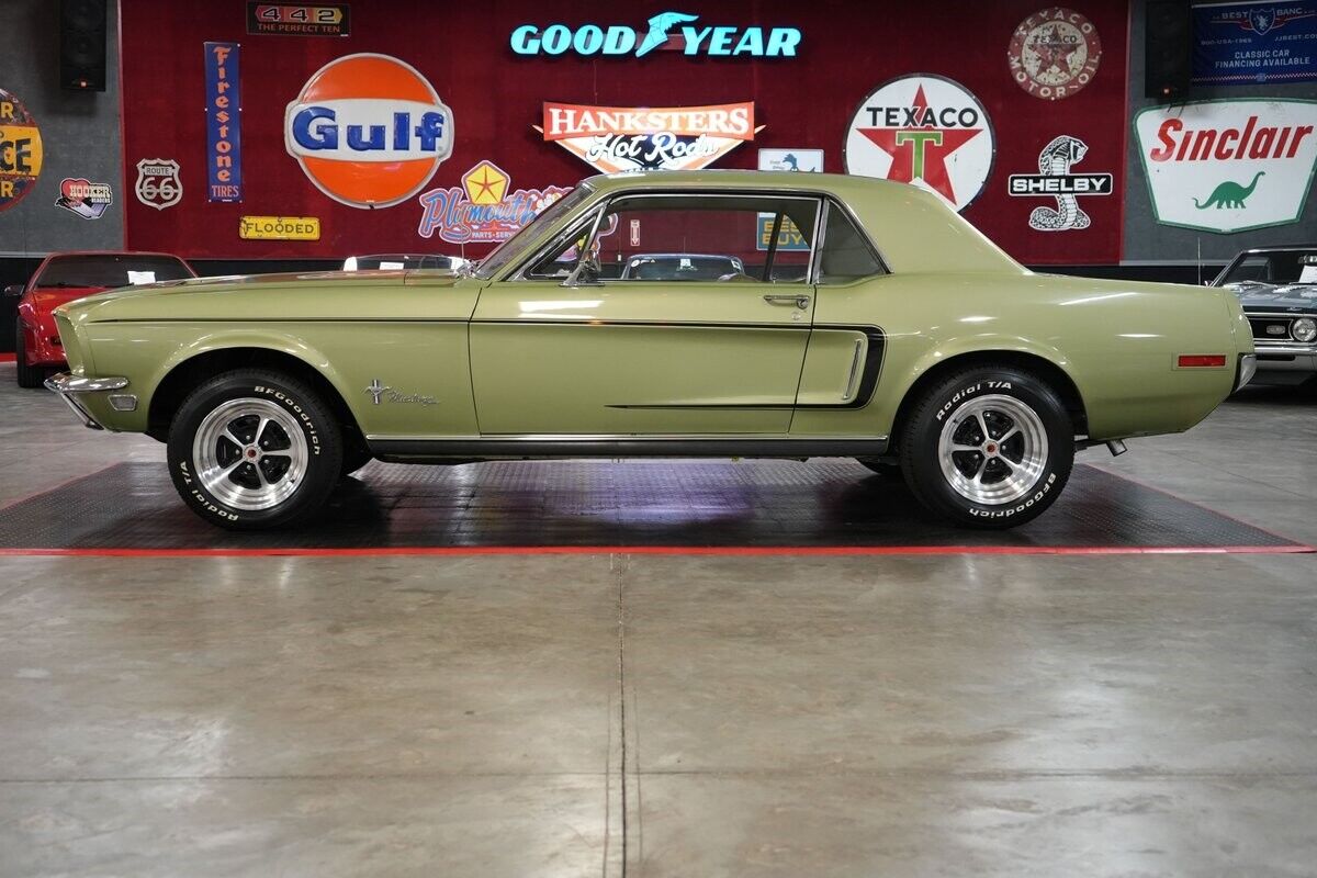 Ford-Mustang-Coupe-1968-Green-Olive-0-19