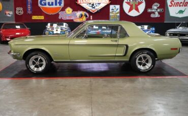 Ford-Mustang-Coupe-1968-Green-Olive-0-2