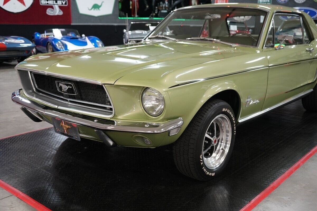 Ford-Mustang-Coupe-1968-Green-Olive-0-26