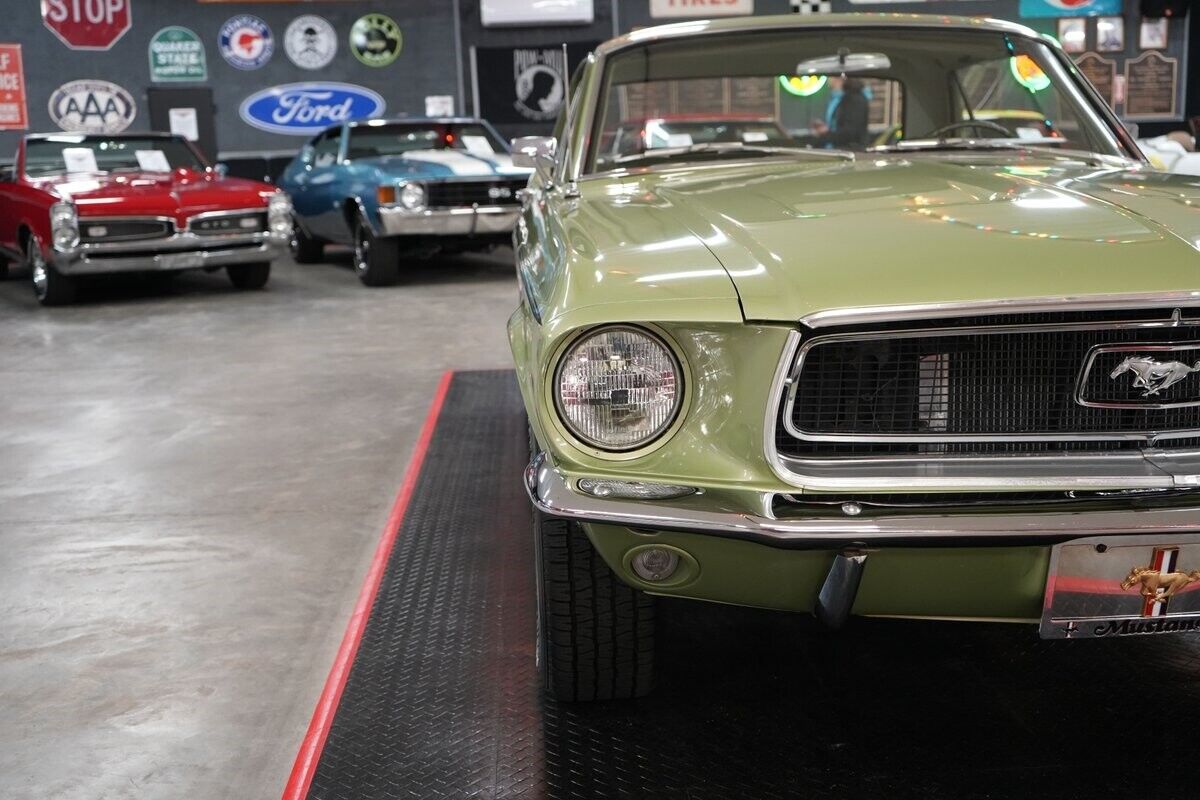 Ford-Mustang-Coupe-1968-Green-Olive-0-28