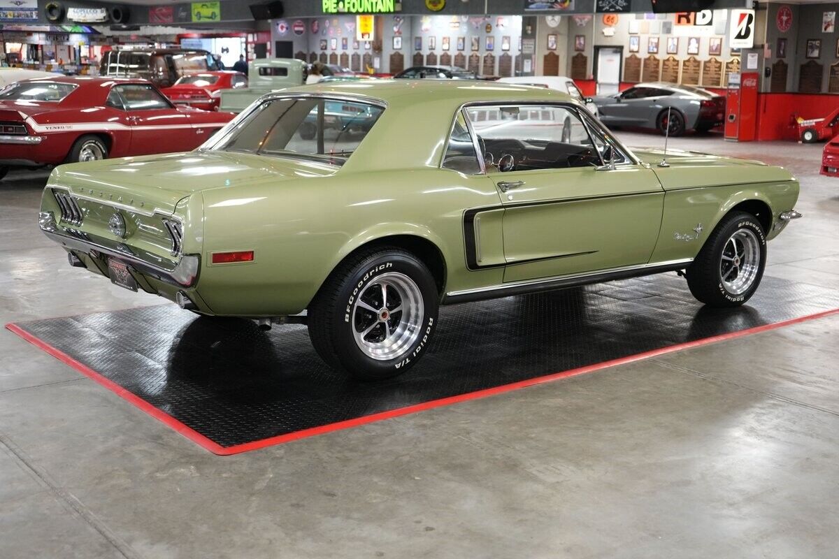 Ford-Mustang-Coupe-1968-Green-Olive-0-5