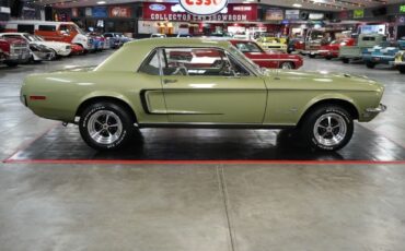 Ford-Mustang-Coupe-1968-Green-Olive-0-6