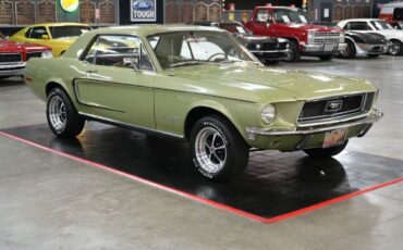 Ford-Mustang-Coupe-1968-Green-Olive-0-7