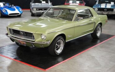 Ford-Mustang-Coupe-1968-Green-Olive-0-9