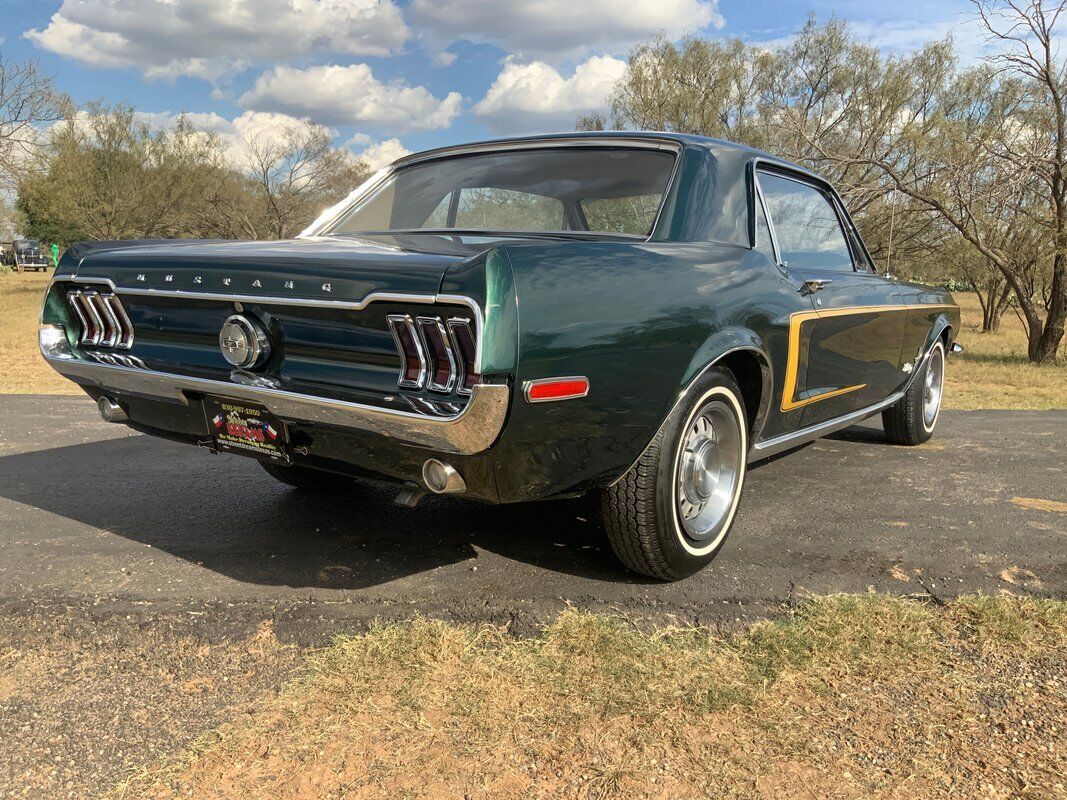 Ford-Mustang-Coupe-1968-Green-Tan-29375-5