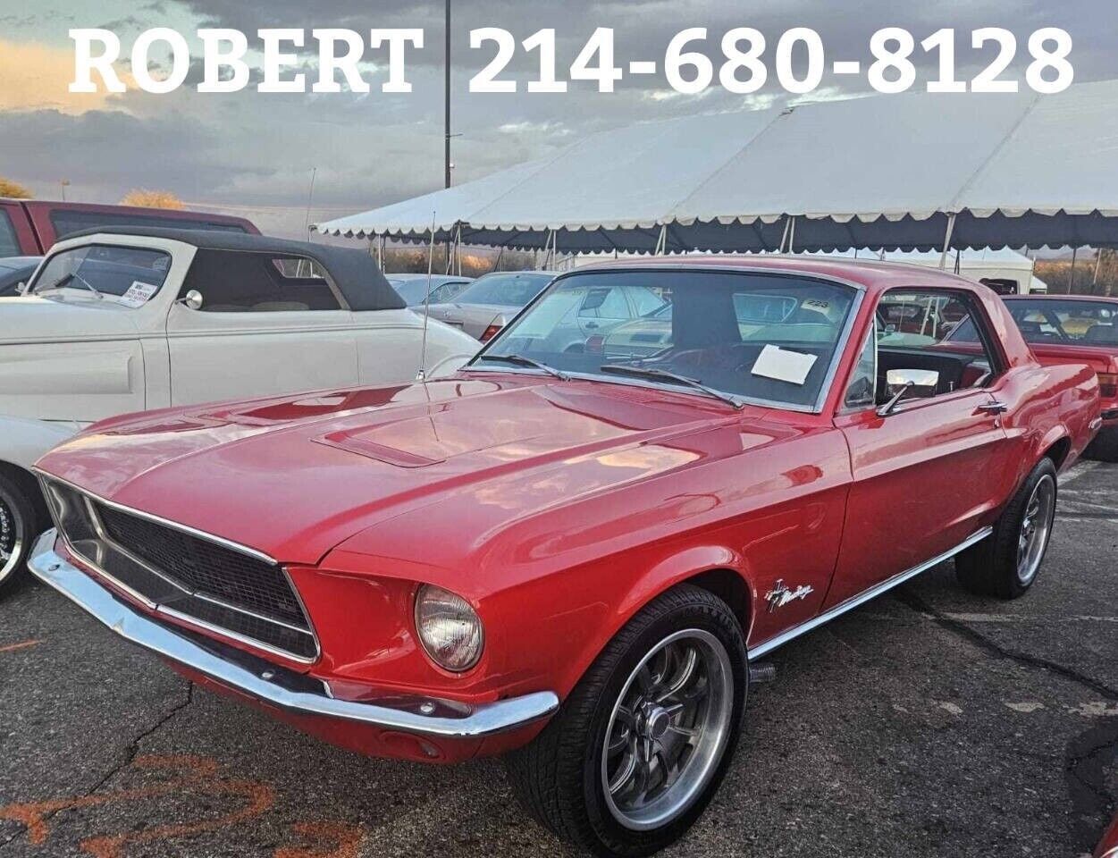 Ford-Mustang-Coupe-1968-Red-Black-0-2