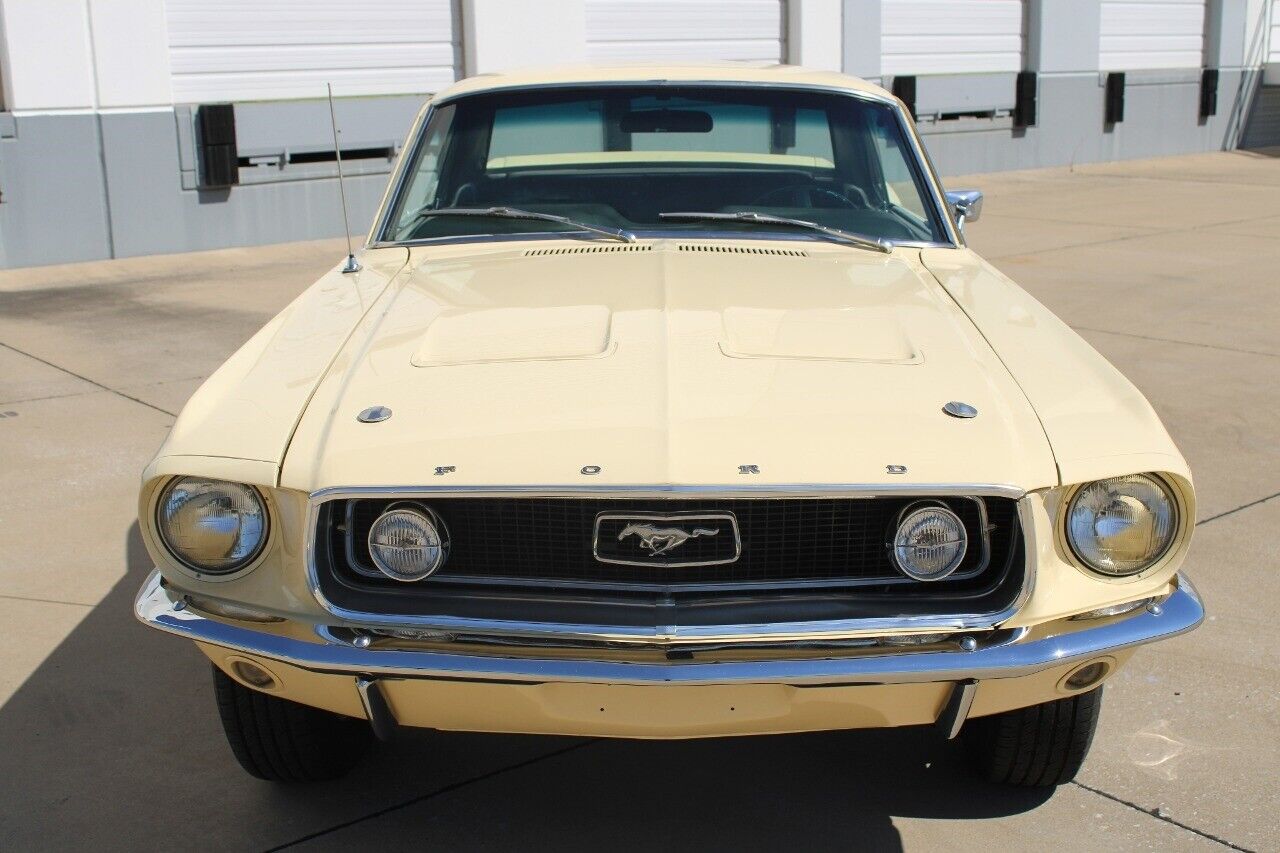 Ford-Mustang-Coupe-1968-Yellow-Black-144604-9