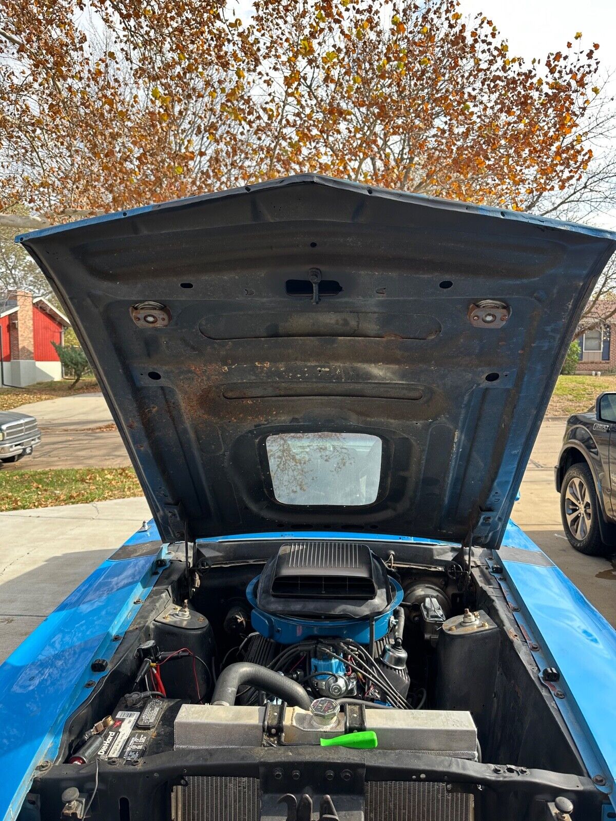 Ford-Mustang-Coupe-1970-Blue-Black-109435-2