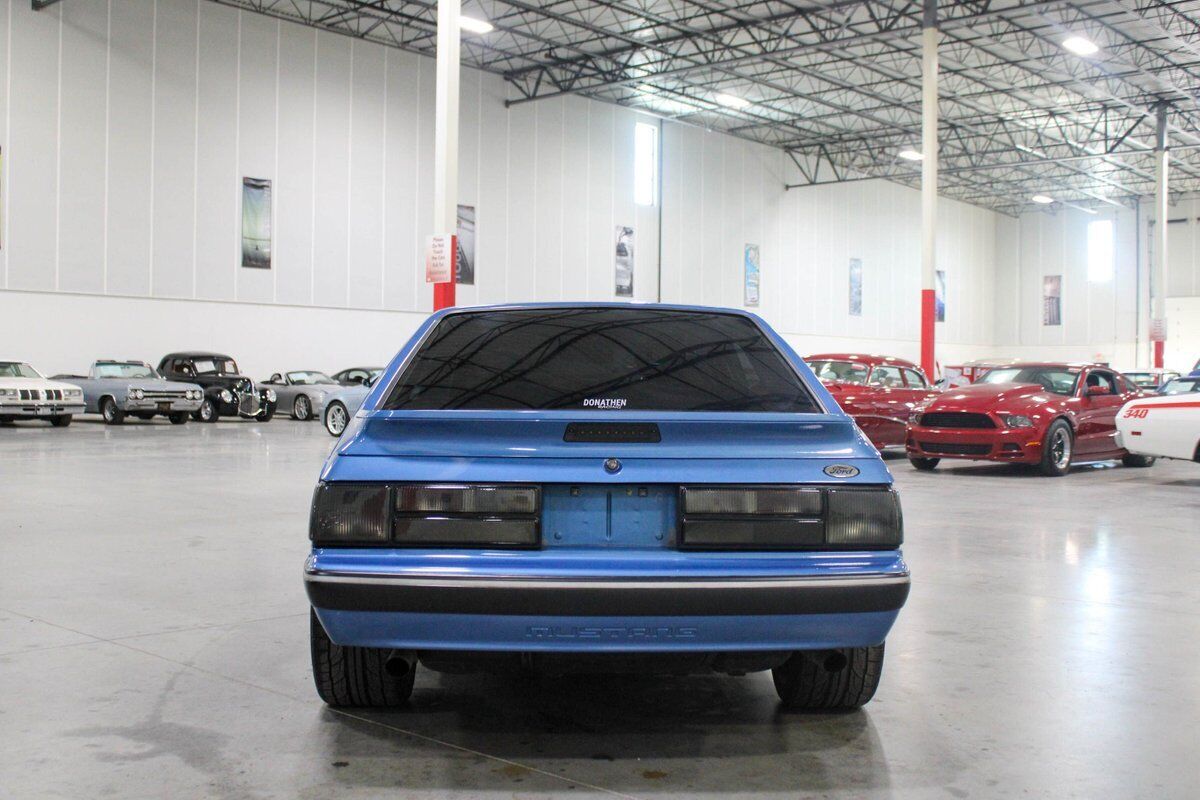 Ford-Mustang-Coupe-1989-Blue-Gray-134607-3