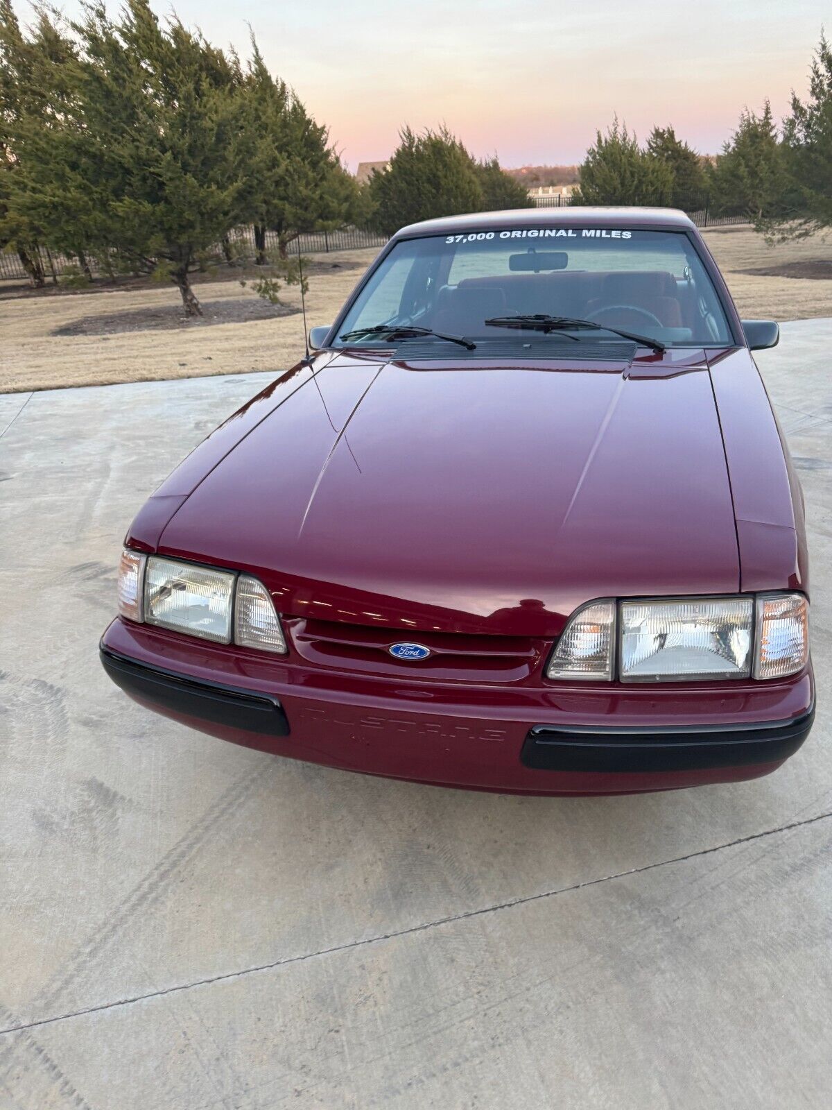 Ford-Mustang-Coupe-1989-Red-Red-60531-15