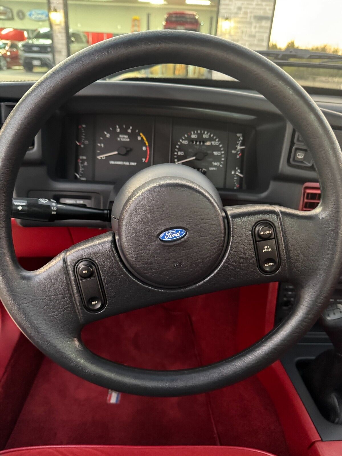 Ford-Mustang-Coupe-1989-Red-Red-60531-33